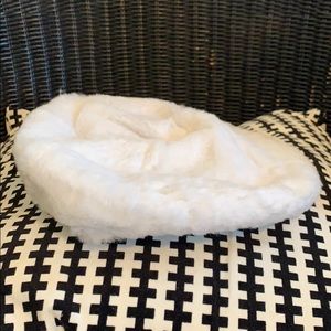 NWT Burberry Prorsum Rabbit Fur Cap